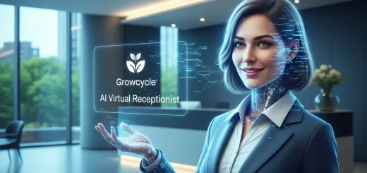 AI Virtual Receptionist created by Growcycle